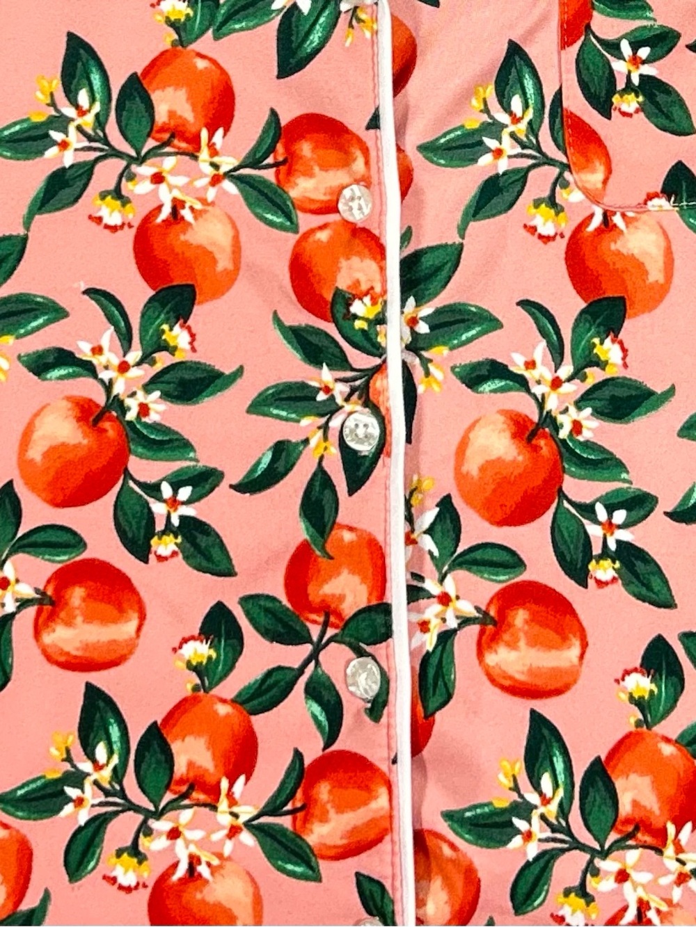 Draper James Peony Apple Blossom Print Pajama Set Women’s Size Small sleepwear - Picture 6 of 16